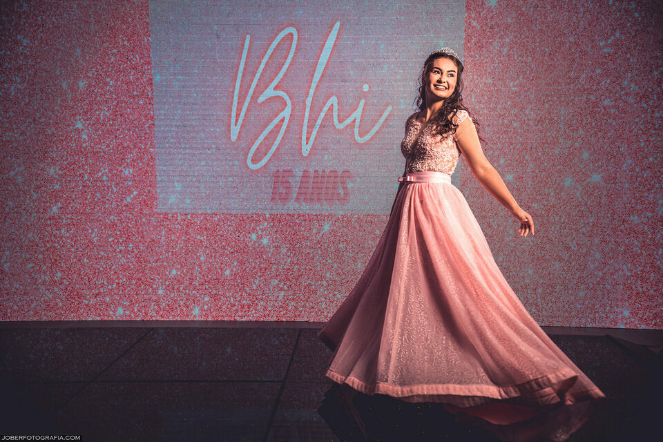 Festa de 15 anos de Bhi Pospchil na Maison Carlos Gomes em Porto Alegre