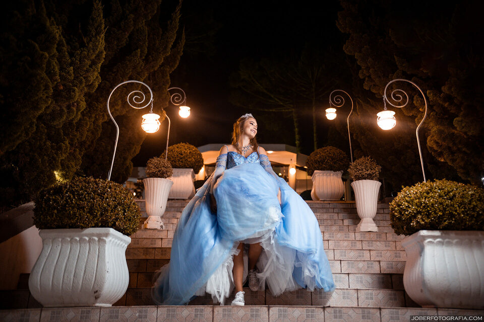 festa de 15 anos de Amanda na Espaço Nobre em Caxias do Sul