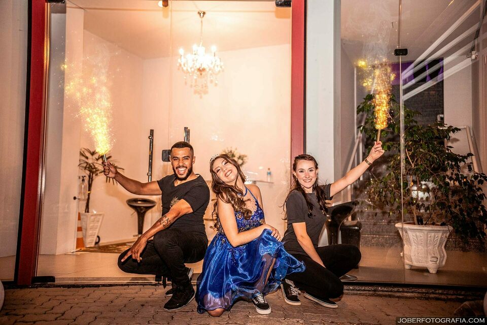 Festa de 15 anos de Ana na Juliana Mincato em Caxias do Sul