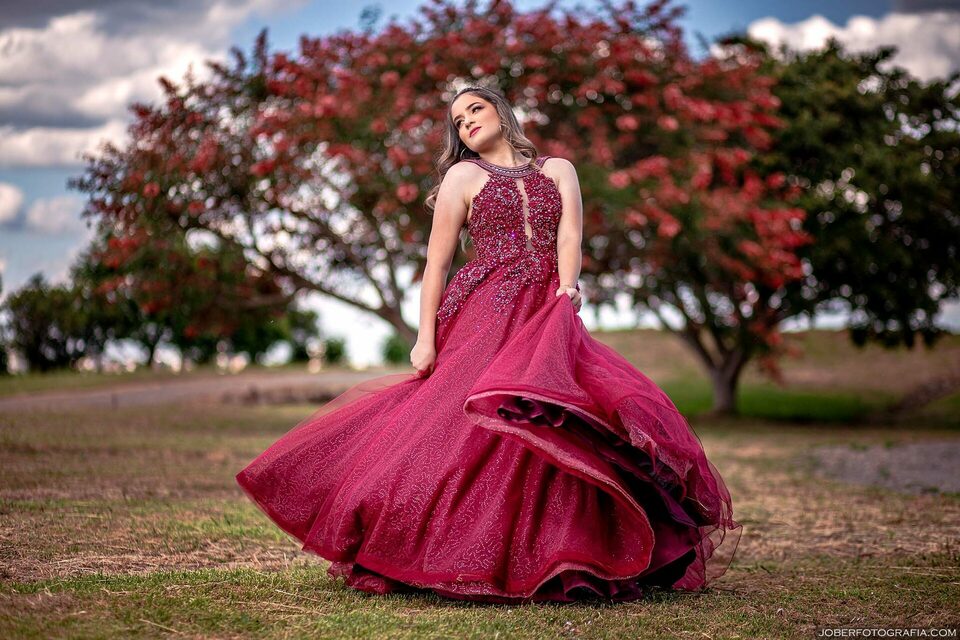 Ensaio de 15 anos de Vitória no Vale dos Vinhedos em Bento Gonçalves RS