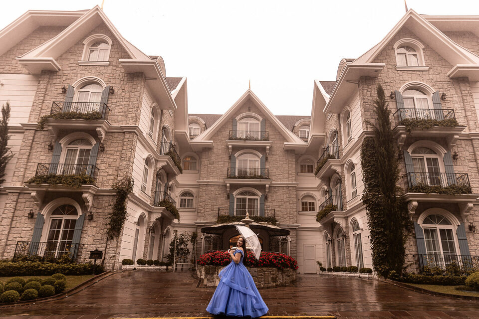 Ensaio de 15 anos de Maria Lins em Gramado Serra Gaúcha RS