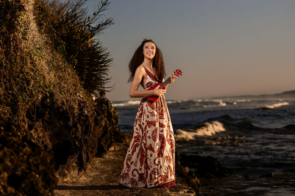 Ensaio de 15 anos de Carol Zandonai em Torres litoral norte Gaúcho